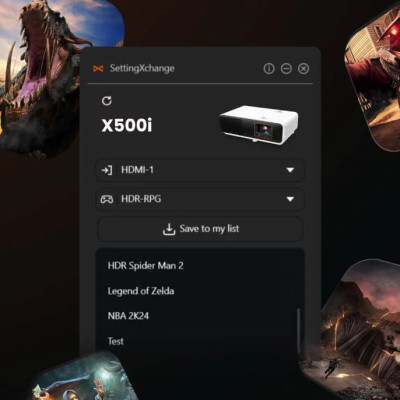 Máy chiếu 4K 4LED BenQ X500i Hàng chính hãng - ZAMACO AUDIO