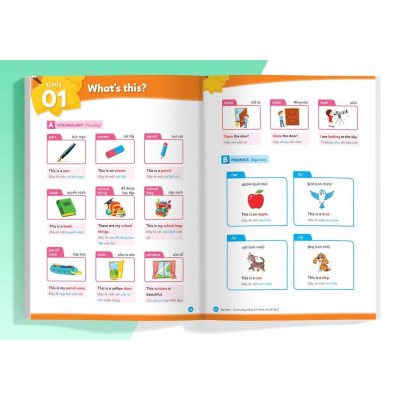 Sách - Big Hero Chinh Phục Tiếng Anh Theo Chủ Đề Lớp 1, 2 - Combo 2 Cuốn - Megabook