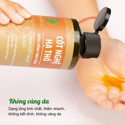 Cốt nghệ hạ thổ dưỡng trắng body, sạch thâm rạn, thơm tho body sau sinh Wonmom 200ml