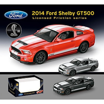 GOUKAI - 866-82406 Mô hình xe ô tô FORD SHELBY GT500 tỷ lệ 1:24 (KT 30x13.5x15cm)
