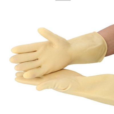 Găng Tay Cao Su Rửa Chén Tay Lửng Ngọc Trai Size S Thương Hiệu BEIGL Hàn Quốc