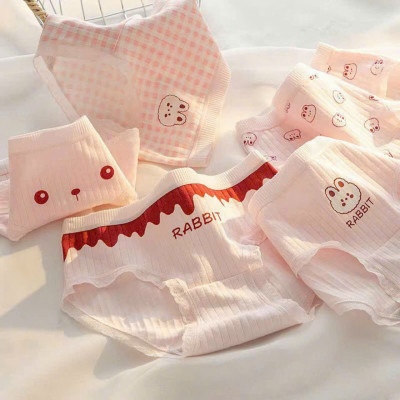 SET 5 QUẦN LÓT RABBIT DỄ THƯƠNG TỪ 40-60KG DÀNH CHO NỮ