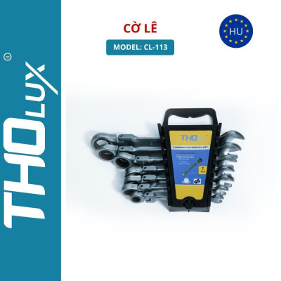 Bộ cờ lê CL-113 7 chi tiết 2 đầu linh hoạt Tholux