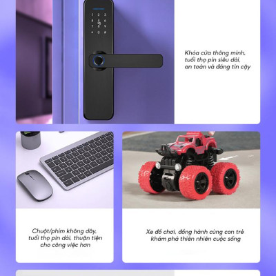 Vỉ 8 Pin Tiểu Pisen AA5 1.5V Super Heavy - Pisen LR6