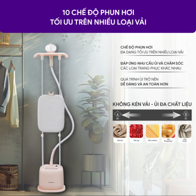 Bàn Ủi Hơi Bước Đứng BlueStone GSB-3955 - Hàng Chính Hãng