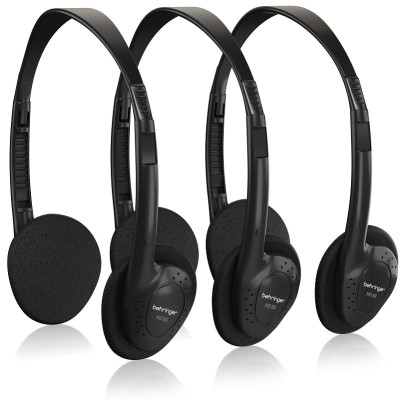 Behringer HO 66 Stereo Headphones 3-Multipack- Hàng Chính Hãng