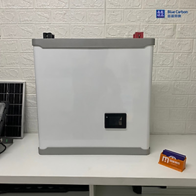 Pin lithium 12v 100ah Chính hãng Blue Carbon - Hàng loại A bảo hành 5 năm 