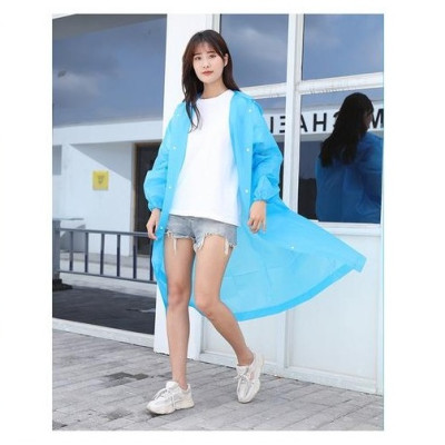Áo mưa chất liệu EVA siêu nhẹ, siêu chống thấm - Giao màu ngẫu nhiên