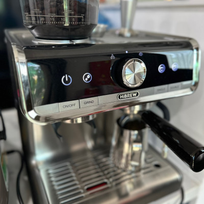 HÀNG CHÍNH HÃNG - Máy pha cà phê Espresso chuyên nghiệp 3 trong 1, thương hiệu Mỹ cao cấp HiBREW - CM5020