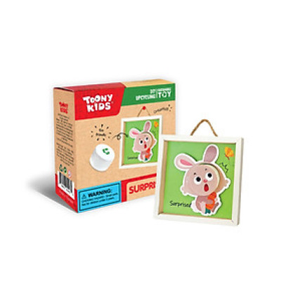 Bộ Đồ Chơi DIY TOONYKIDS Thú Cảm Xúc All The Feel Surprised TN00424-007 [Tặng Kèm Sticker]