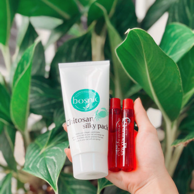 Mặt Nạ Ủ Tóc Chitosan Silky Pack BOSNIC 100ML