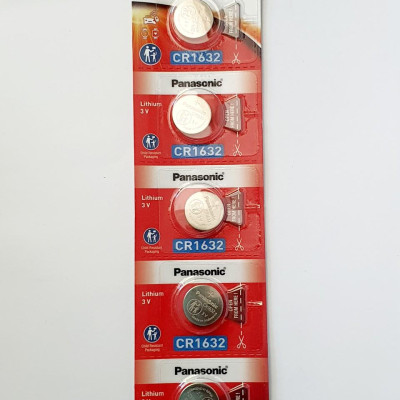 {Panasonic VN nhập khẩu} Pin Cúc Áo Panasonic  CR1632  3V Lithium dùng cho đồng hồ, thiết bị điện tử...