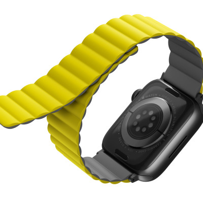 Dây đeo dành cho AppleWatch UNIQ Revix Reversible Magnetic Silicone (42/44/45/46/49mm) - Hàng chính hãng