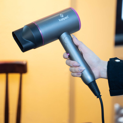 Máy sấy tóc ion gấp gọn Kalpen HD3 công suất 1800W công nghệ Đức, bảo hành 2 năm - Hàng chính hãng