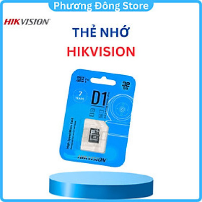 Thẻ nhớ chuyên camera Mirco SD HIKVISION  64G - 32GB - 92MB/s, chuyên ghi hình cho camera, máy ảnh, ... Hàng nhập khẩu