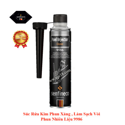 Súc Rửa Kim Phun Xăng , Làm Sạch Vòi Phun Nhiên Liệu  Senfineco 9986