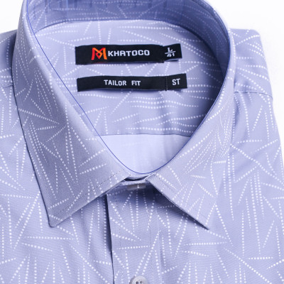 Áo sơ mi Khatoco nam tay ngắn