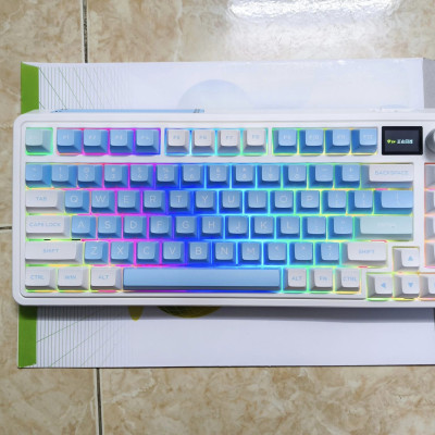 [Mới, hàng chính hãng] Bàn phím cơ FL-Esports CMK75SAM Lake Placid Blue/Desert Grey