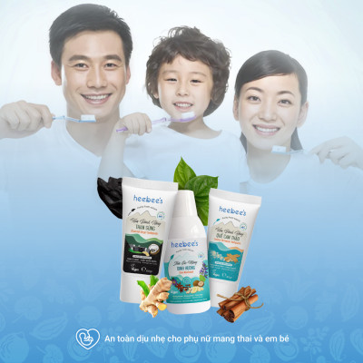 Kem Đánh Răng Thảo Dược Thuần Chay Than Gừng - Giảm ố vàng, Chắc khỏe nướu 60 Gram