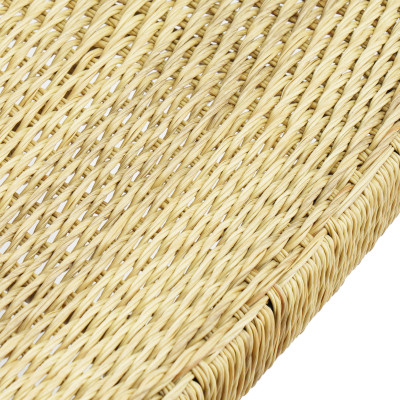 Ghế nhựa sân vường giả mây đan