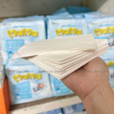 Miếng Lót Chống Thấm, Miếng Lót Thay Tã Dùng 1 Lần MAMA Mỏng, Nhẹ, Thấm Hút Tốt Dùng Bé Sơ Sinh