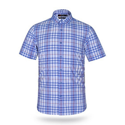 Áo sơ mi nam tay ngắn form ôm Khatoco A1MN438S1-CNCR242-2412-N