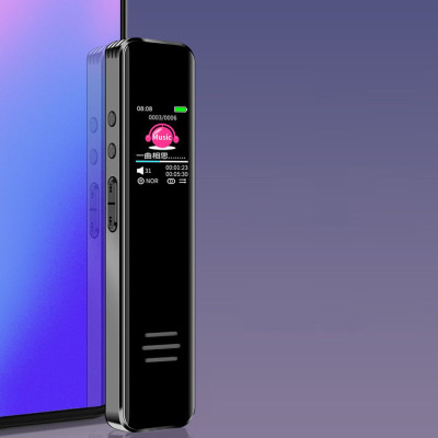 ROGZ - Máy Ghi Âm Chuyên Nghiệp 299IPS Ghi âm định dạng lossless Chống ồn chủ động Bộ nhớ 8Gb Màn gương 5D sắc nét Tự động lưu trữ Bảo mật tệp tin Hỗ trợ học tiếng Anh hiệu quả  - Hàng Chính Hãng