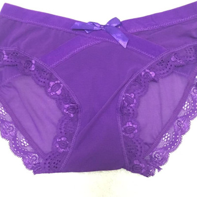 Combo 5 Quần lót ren lưới cạp chéo ( màu ngẫu nhiên)