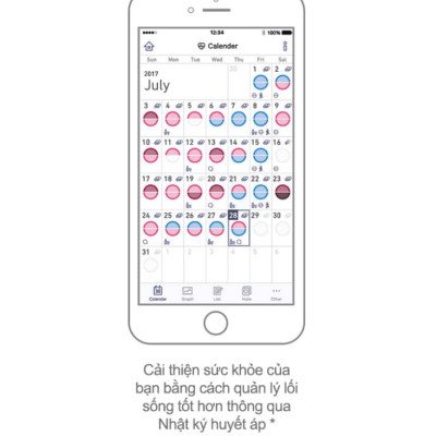 Máy đo huyết áp bắp tay OMRON Hem-7142T2