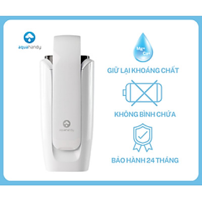Máy lọc nước ion Kiềm iAquao- máy lọc nước tại vòi- không dùng điện, không nước thải, lọc nước giữ khoáng chất (Hàng Chính Hãng AquaHandy)