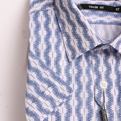 Áo sơ mi Khatoco nam tay ngắn Form tailor fit