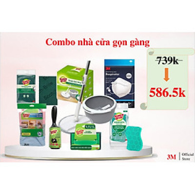 Combo nhà cửa gọn gàng đón Tết