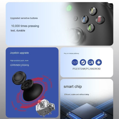 Gamepad tay game Có dây TS102 cho máy tính, laptop, smartphone, máy tính bảng hàng nhập khẩu