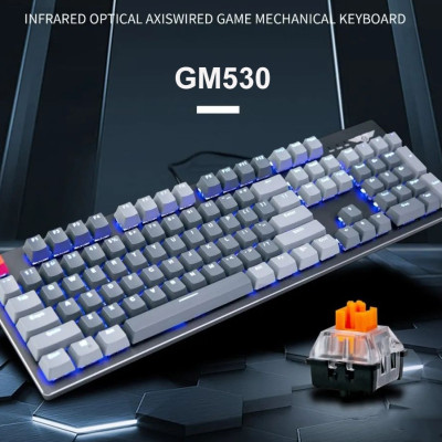 Bàn phím quang cơ StarNet Newmen GM530 ( Led RGB, IP69 ) – Hàng Chính Hãng 