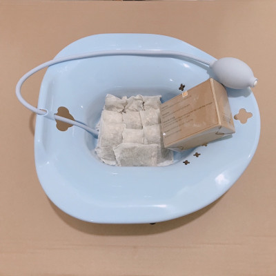 Combo chậu xông và túi lọc thảo mộc vệ sinh Wonmom phụ nữ cho mẹ sau sinh