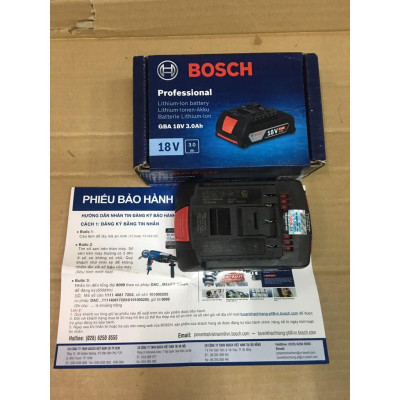 PIN LI-LON BOSCH PIN 18V --- 3.0AH - HÀNG CHÍNH HÃNG