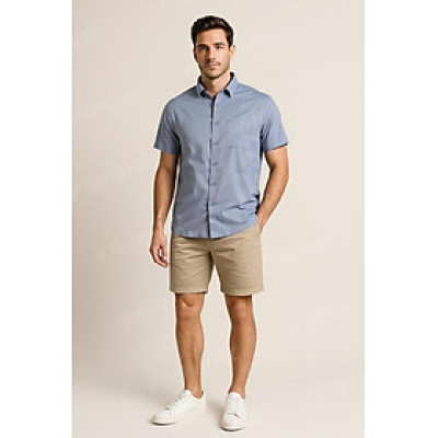 Áo sơ mi nam ngắn tay Khatoco