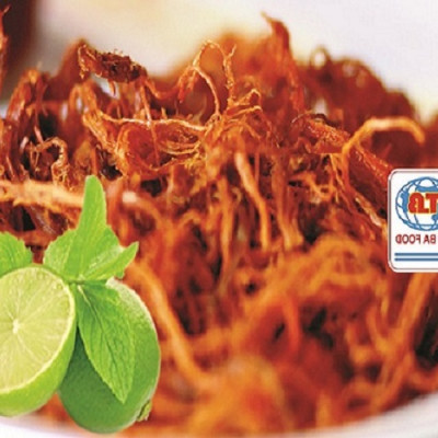 Bò Khô sợi mềm Thu Ba Quảng Ngãi 500gr ( KLT 450gr) cay vừa ngon