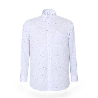 Áo sơ mi nam tay dài form suông Khatoco A1MD538T1-CNIN480-2603-D 