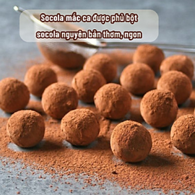 Socola Macca Tiramisu - Túi 50g - SHE Chocolate - Tốt cho sức khỏe - Quà tặng người thân, dịp lễ, thích hợp ăn vặt