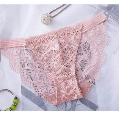 Combo 5 Quần Lót Nữ 2 Dây Ren Hình Cánh Quạt Cao Cấp 6620 – Sexy, Thoáng Mát, Co Giãn 4 Chiều