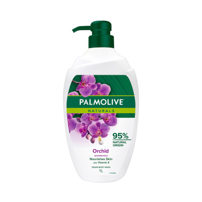 Sữa tắm Palmolive mịn màng quyến rũ 95% chiết xuất từ phong lan 1 Lít