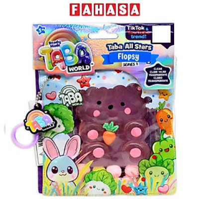 Đồ Chơi Móc Khóa Squishy - Taba World 855009-6L - Thỏ Con