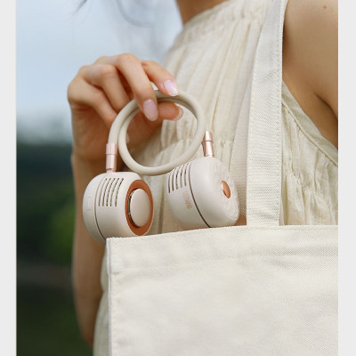 Quạt đeo cổ Sothing DSHJ-S-2115, Gió Mát, Chạy Êm, Dễ Dàng Gấp Gọn, Tiện Lợi Mang Theo - Hàng nhập khẩu