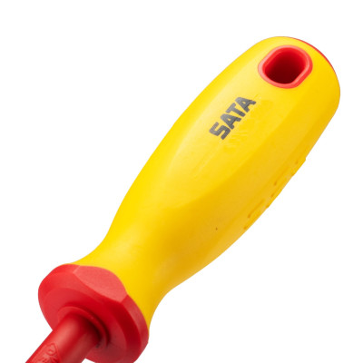 Tua vít đầu sao torx T10 x 181mm cách điện 1000V VDE SATA 61802