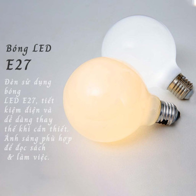 ĐÈN BÀN / ĐÈN ĐẦU GIƯỜNG AZP-MT8003 phong cách đương đại, hàng nhập khẩu AZP