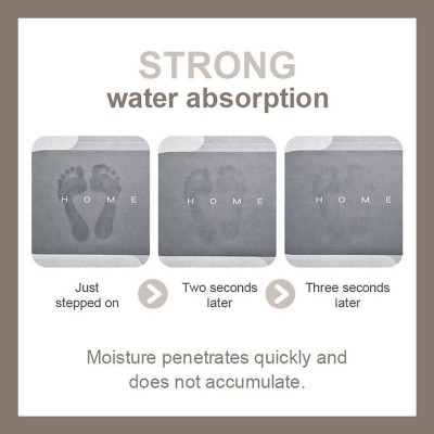 Thảm chùi chân nhà vệ sinh phòng khách phòng bếp siêu hút nước 3 giây khô nhanh