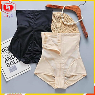 Quần Nịt Bụng, Quần Gen Nịt Bụng Định Hình Có Khoá Kéo Cao Cấp, Quần Lót Nữ Gen Bụng Mặc Váy Su Pha Lưới Kháng Khuẩn Siêu Giảm Eo