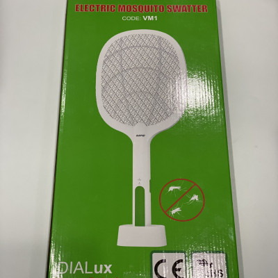 Vợt muỗi MPE VM1 thông minh 2 in 1 tích hợp chức năng tự động bắt muỗi, cổng sạc USB, có đèn led báo - Hàng chính hãng