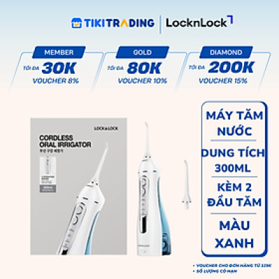 Máy Tăm Nước Không Dây LocknLock Cordless Oral Irrigator 